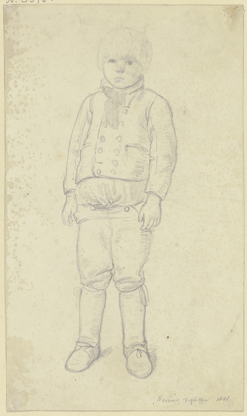 Jakob Fürchtegott Dielmann - Peasant boy