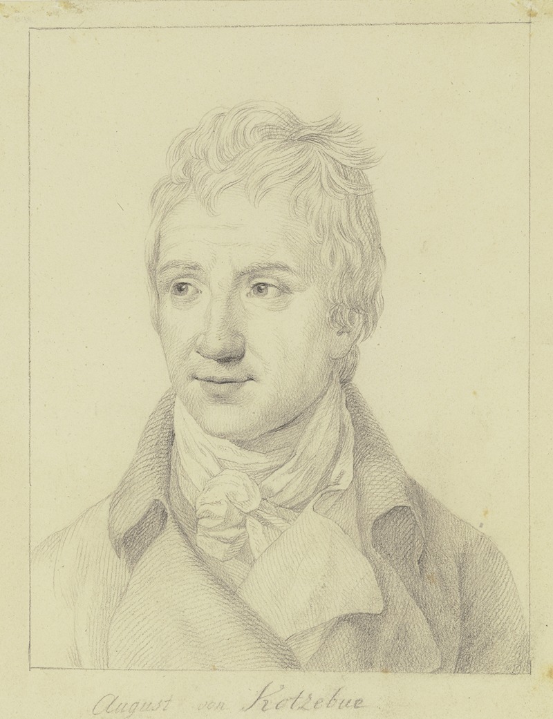 Johann Friedrich Müller - Bildnis des August von Kotzebue