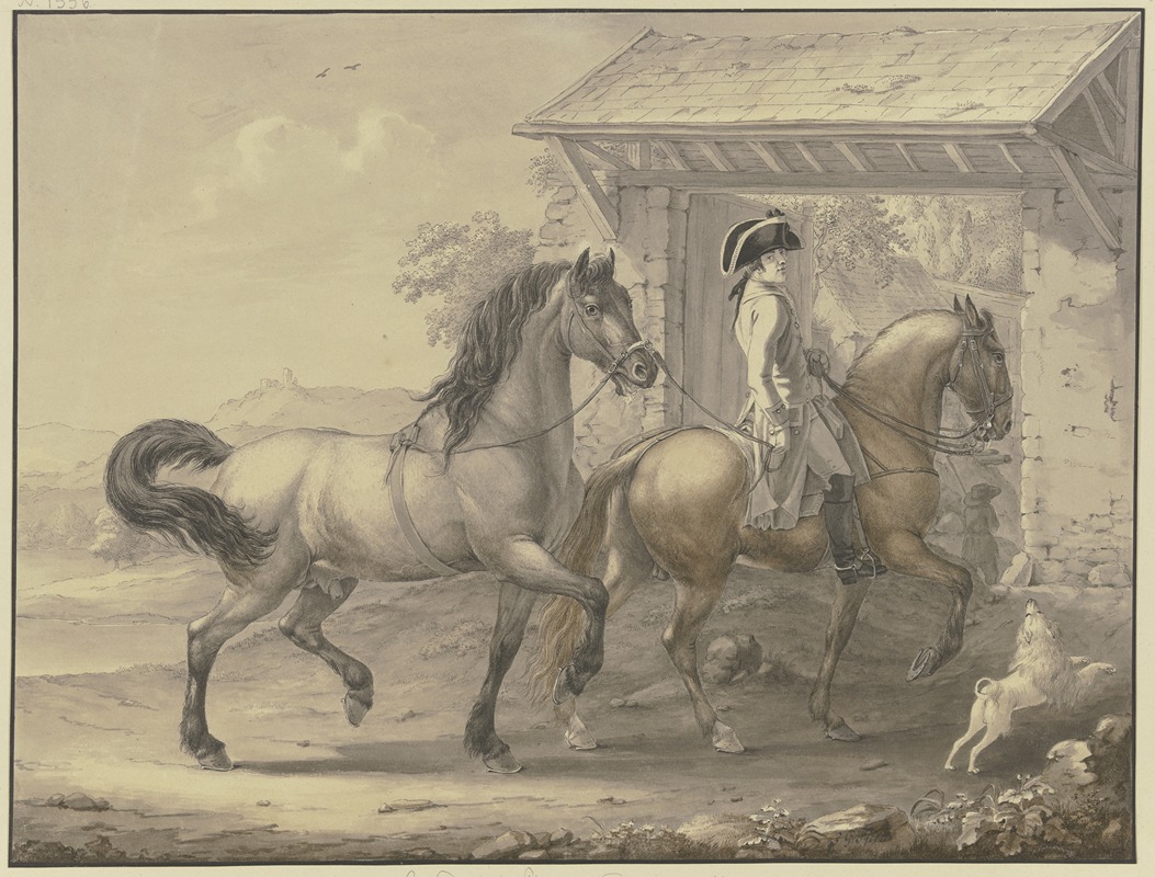 Johann Georg Pforr - Deutsche Pferde aus Friesland und Holstein