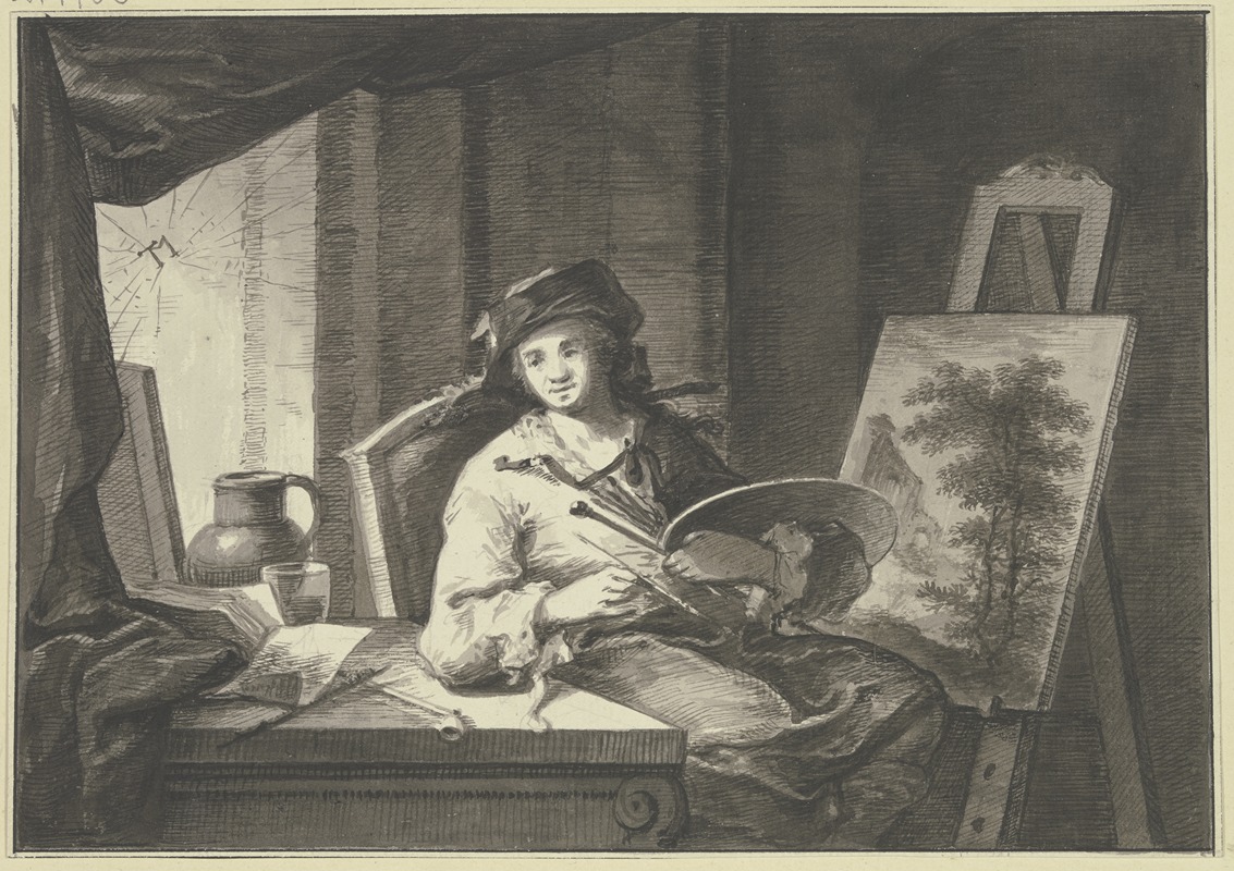 Johann Georg Trautmann - Ein Maler in seinem Atelier