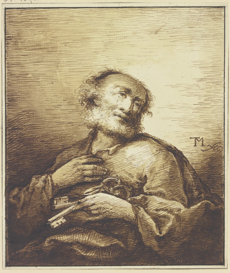Johann Georg Trautmann - Peter the Apostle