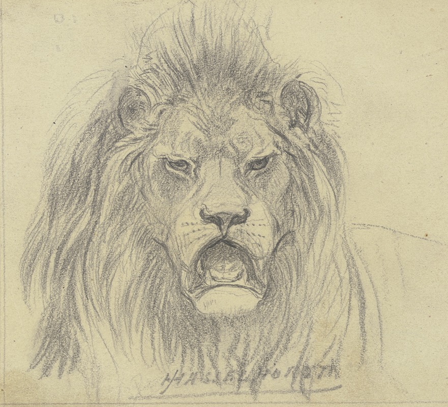 Johann Heinrich Hasselhorst - Lion’s head