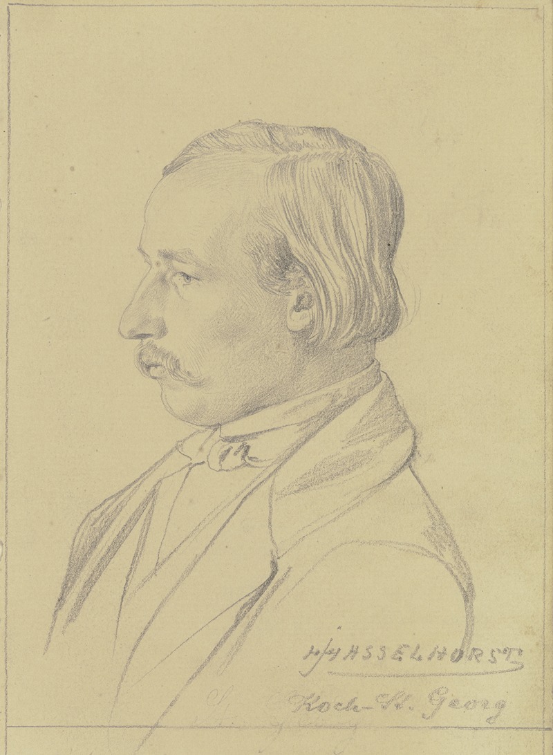 Johann Heinrich Hasselhorst - Portrait of Mr Koch