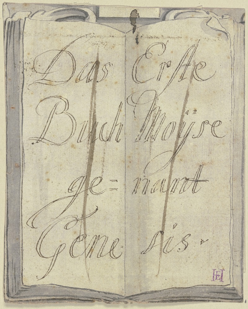 Johann Jakob von Sandrart - Das erste Buch Moÿse genannt Genesis