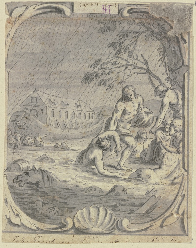 Johann Jakob von Sandrart - The deluge