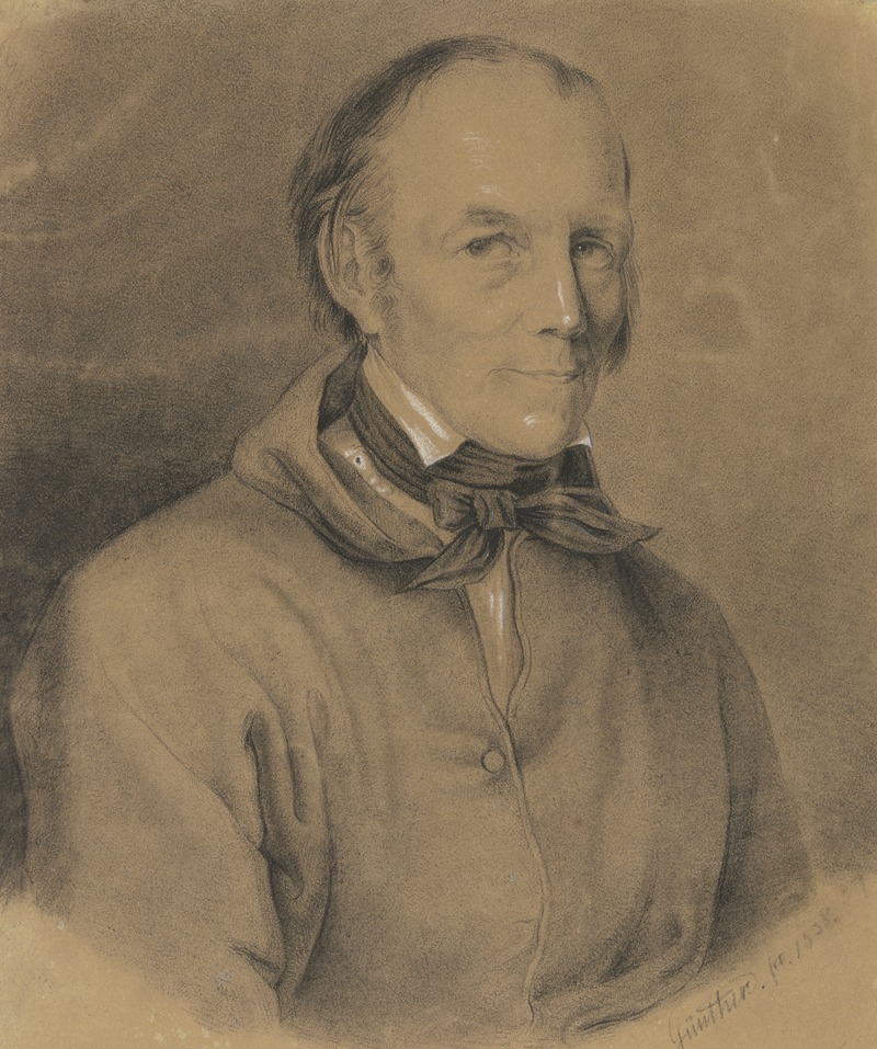 Joseph Günther - Brustbild des Malers Veit Hanns Schnorr von Carolsfeld