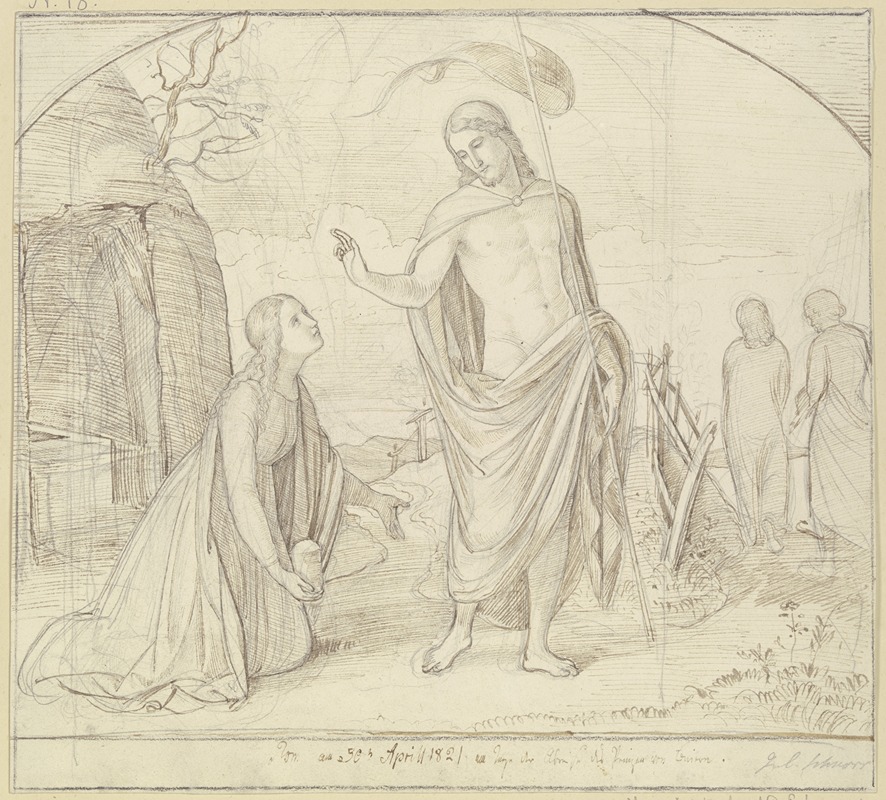 Julius Schnorr Von Carolsfeld - Noli me tangere