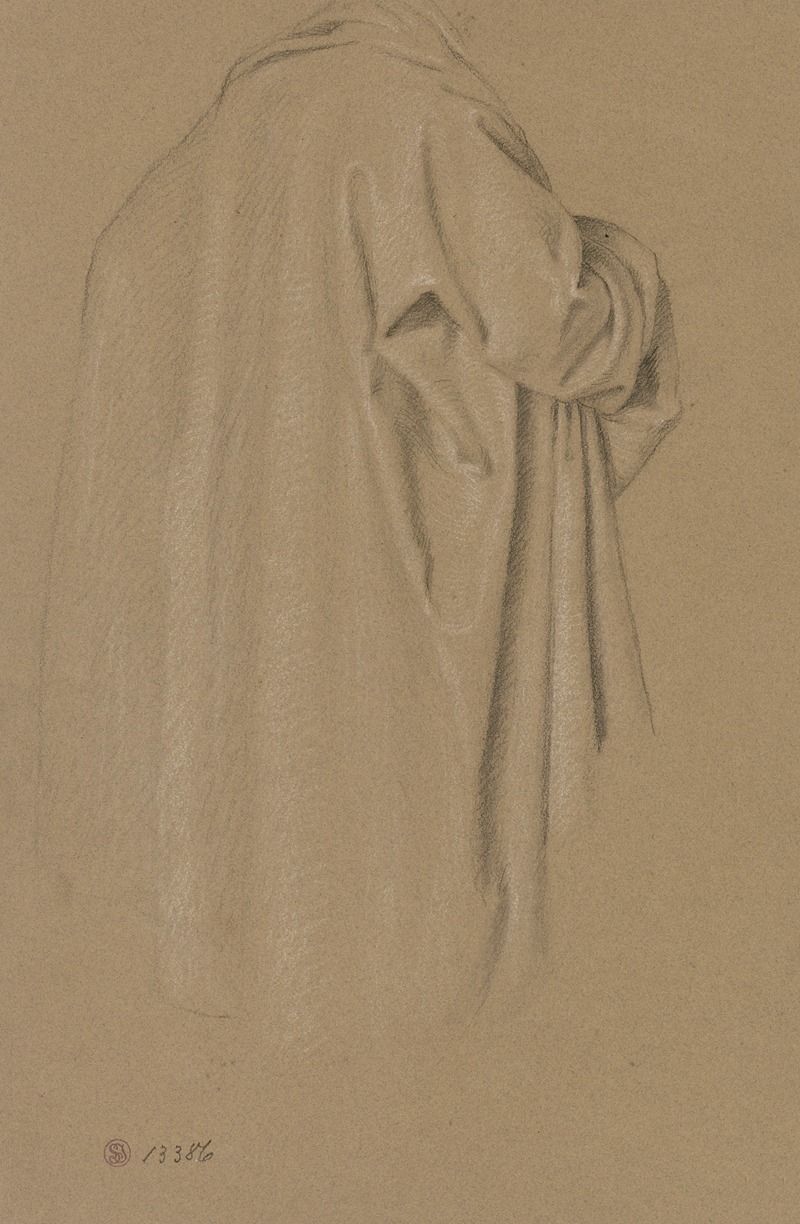 Carl Barth - Figure wearing a coat