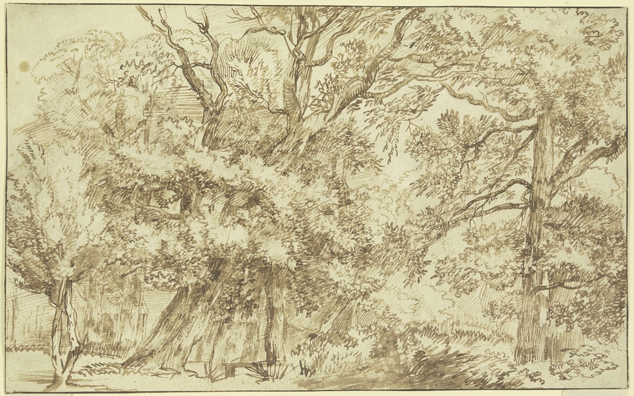 Jan Lievens - Forest landscape
