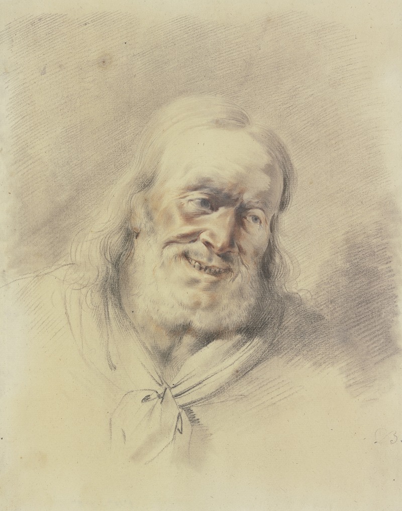 Jean-Jacques de Boissieu - Head of a laughing old man