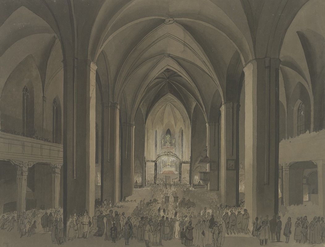 Johann Ludwig Ernst Morgenstern - Christmesse im Dom zu Frankfurt am Main
