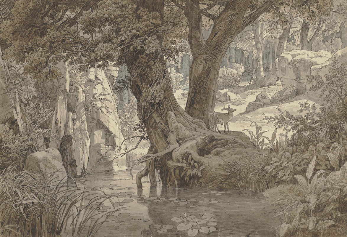 Johann Wilhelm Schirmer - Forest landscape