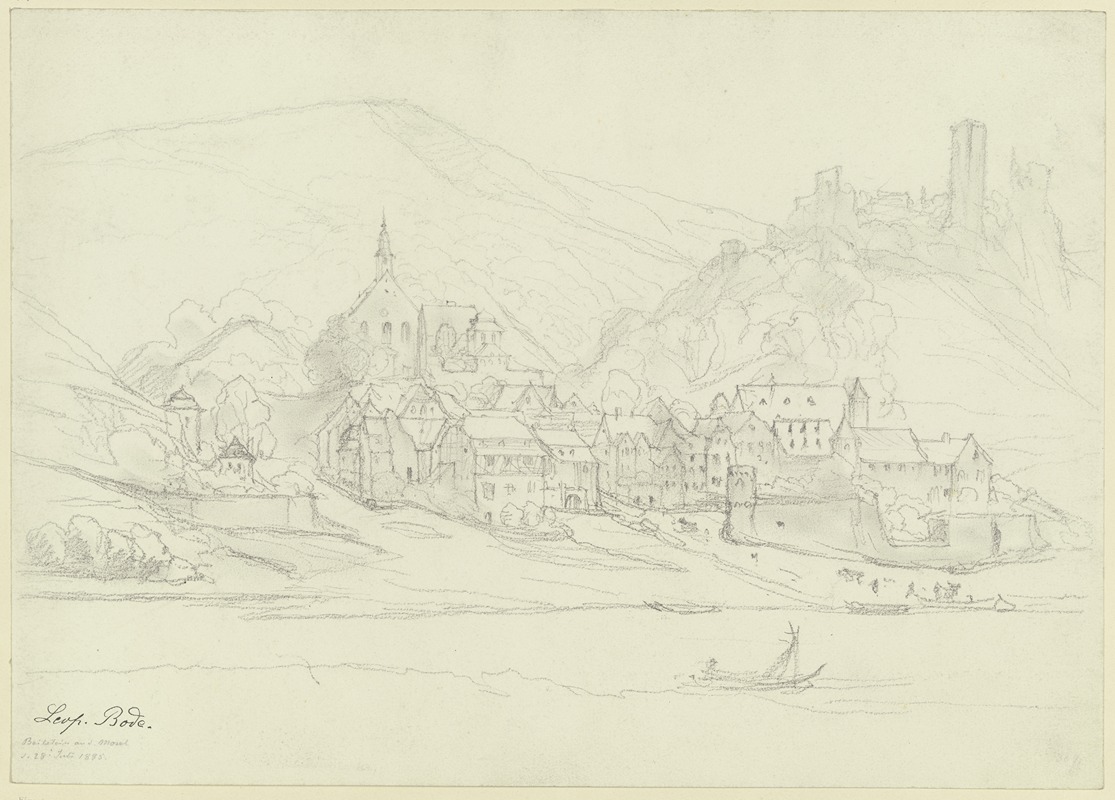 Leopold Bode - Beilstein at the Mosel