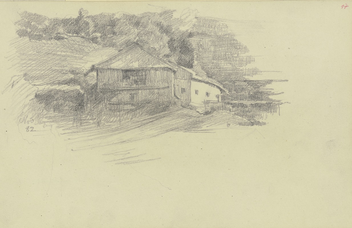 Louis Eysen - Farmstead in South Tirol