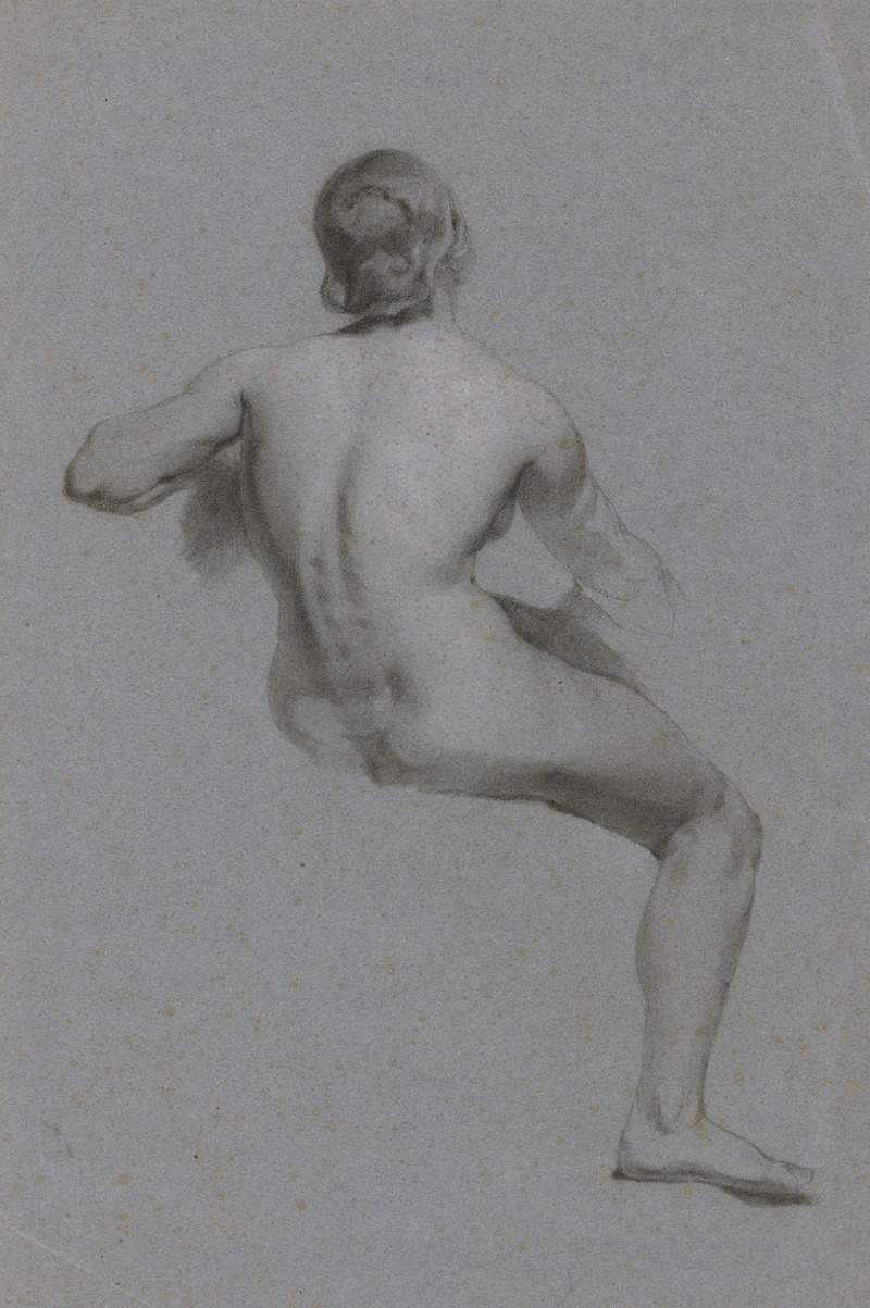 Louis Eysen - Female nude from behind