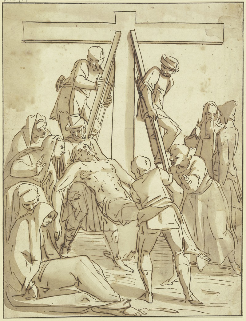 Luca Cambiaso - Deposition from the cross.