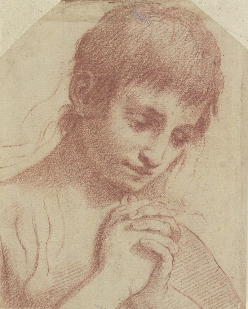 Ludovico Carracci - Praying youth