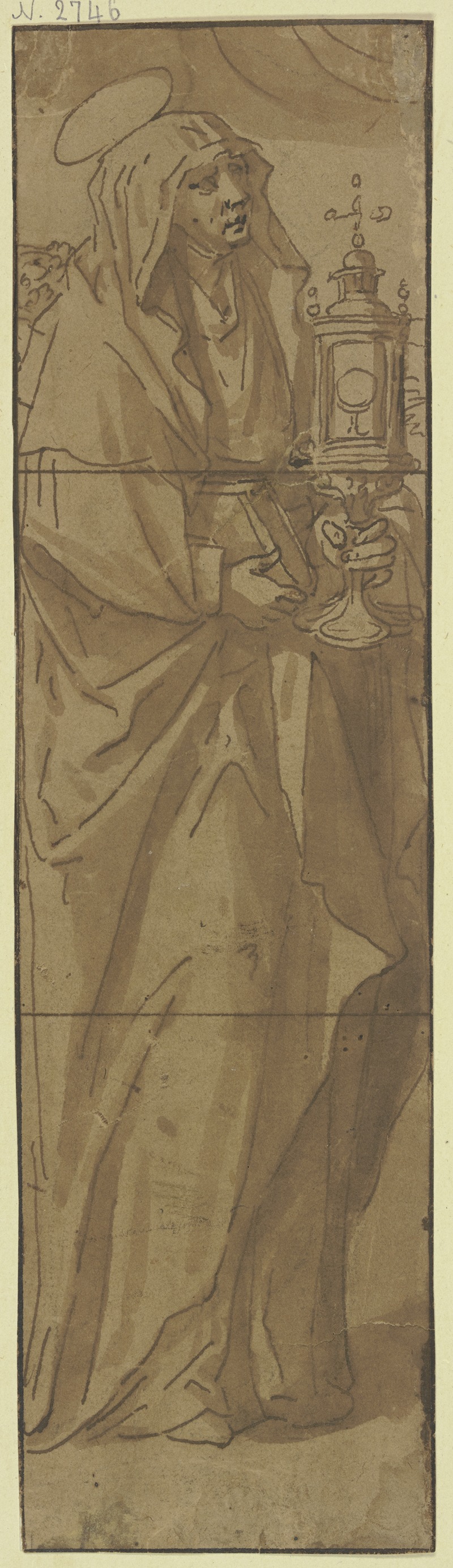 Maerten De Vos - Die Heilige Klara von Assisi