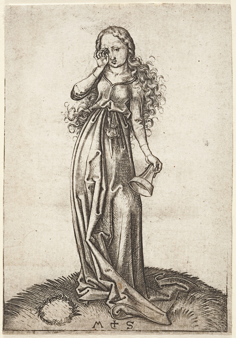 Martin Schongauer - The third foolish Virgin