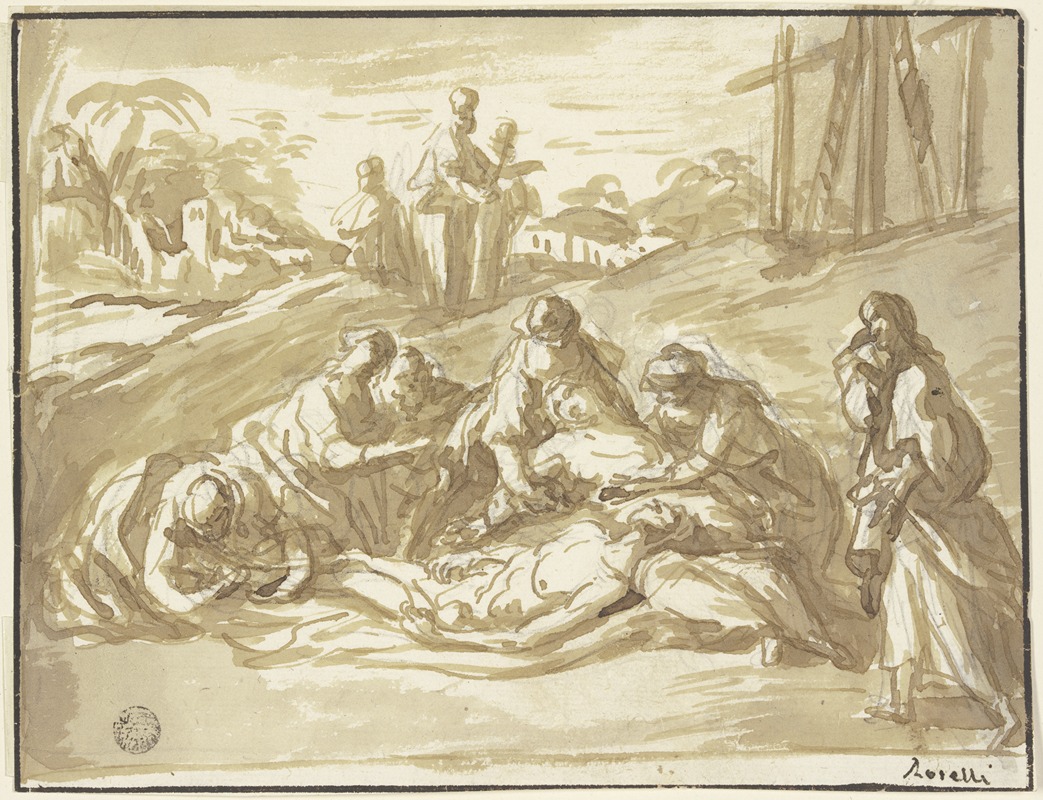 Matteo Rosselli - Lamentation of Christ