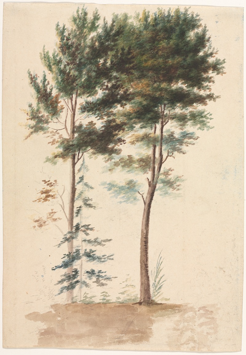 Jean-Baptiste Pillement - Trees