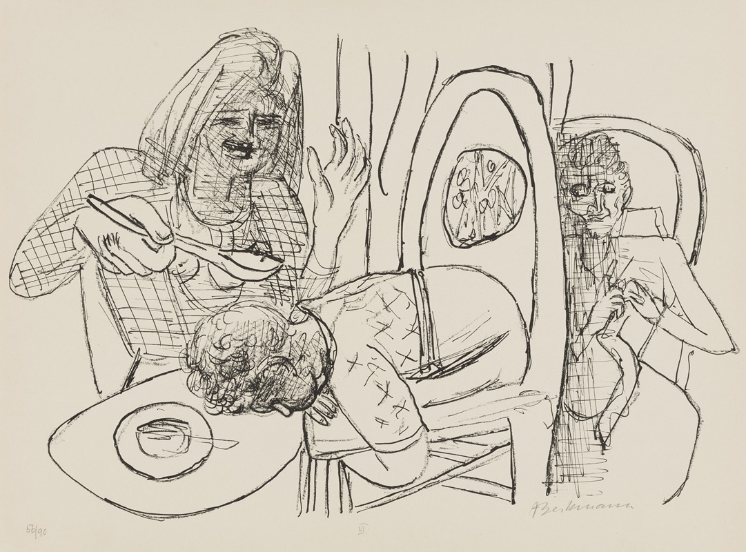 Max Beckmann - I don’t want to eat my Soup