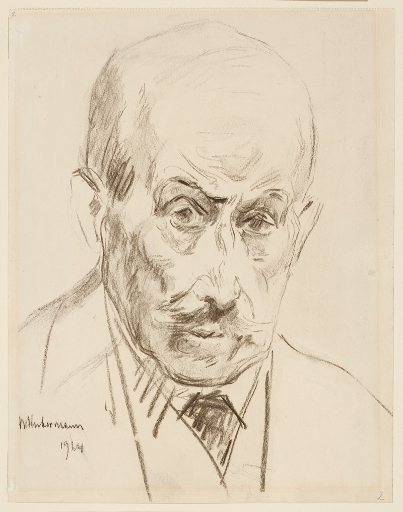 Max Liebermann - Self-portrait