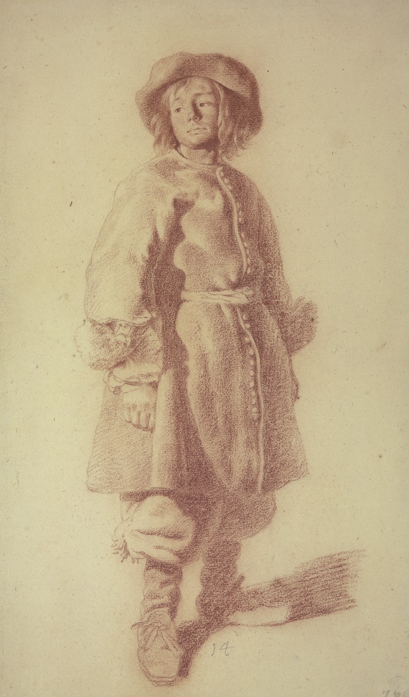 Moses ter Borch - Standing Youth in a Marine Uniform