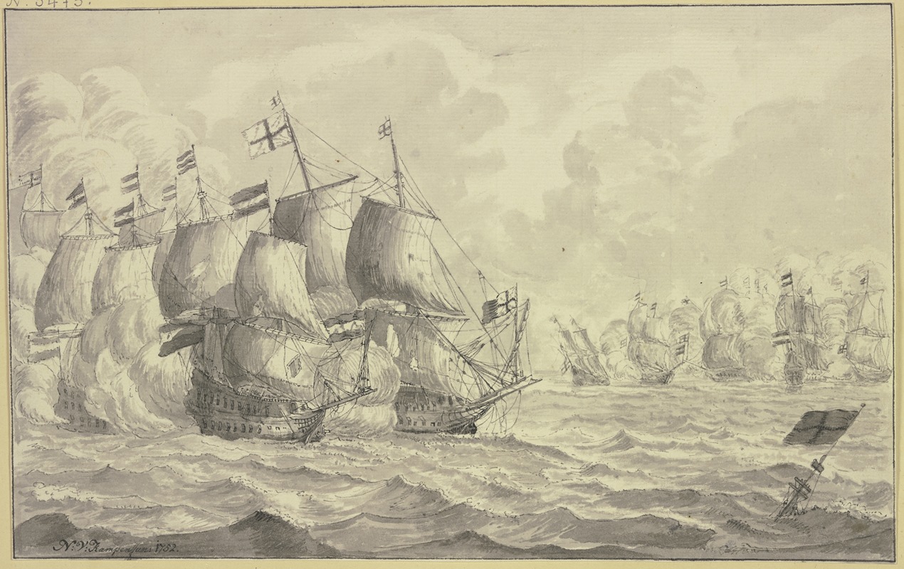 N. V. Kampen - Sea battle