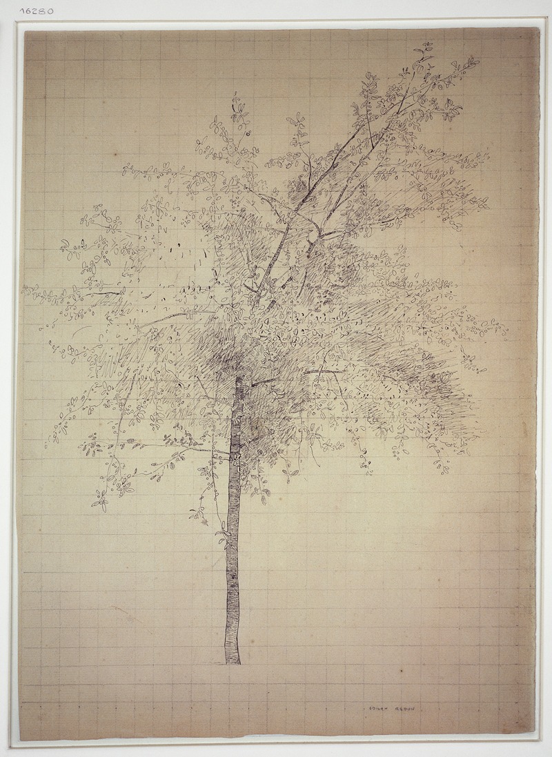 Odilon Redon - A tree