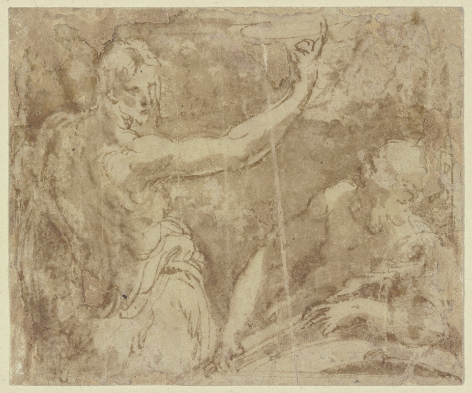 Parmigianino - Die Heiligen Johannes der Täufer und Hieronymus