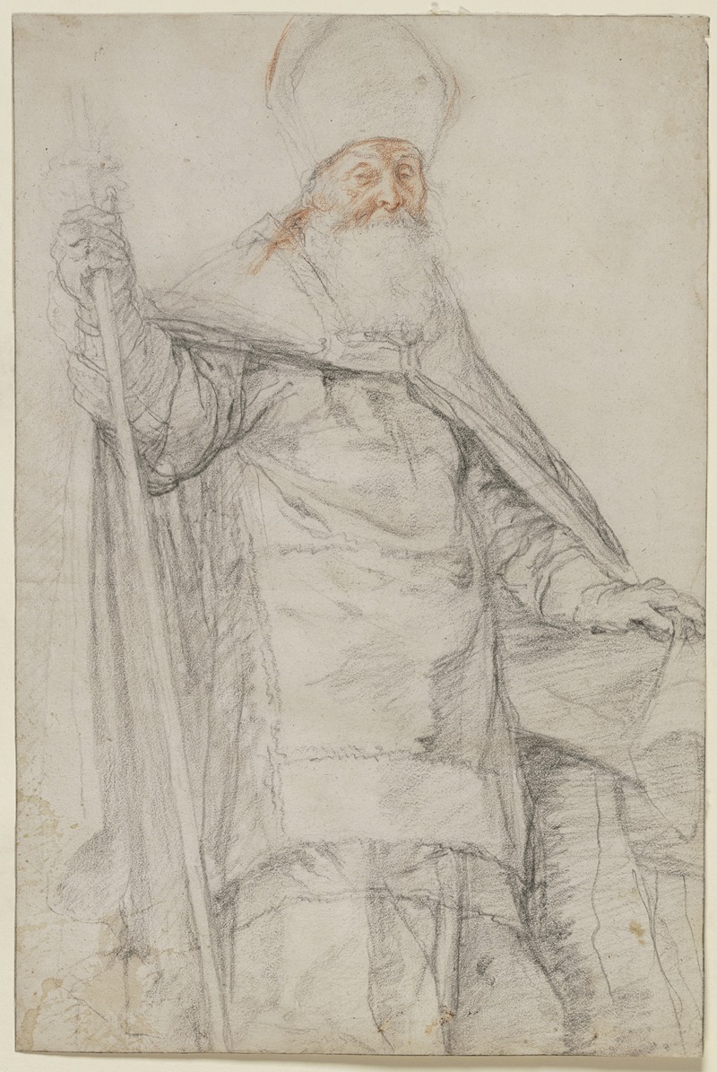 Peter Paul Rubens - Ein Bischof in vollem Ornat