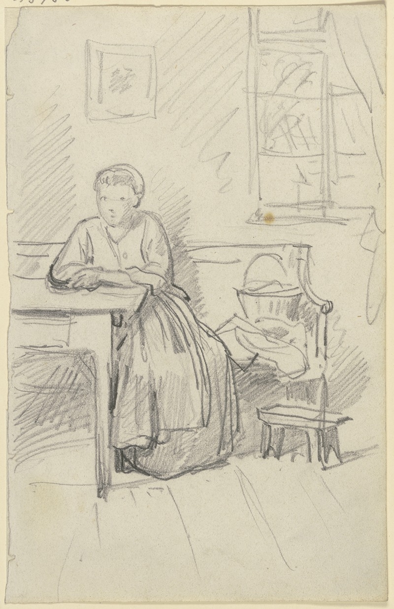 Philipp Rumpf - Woman sitting at a table