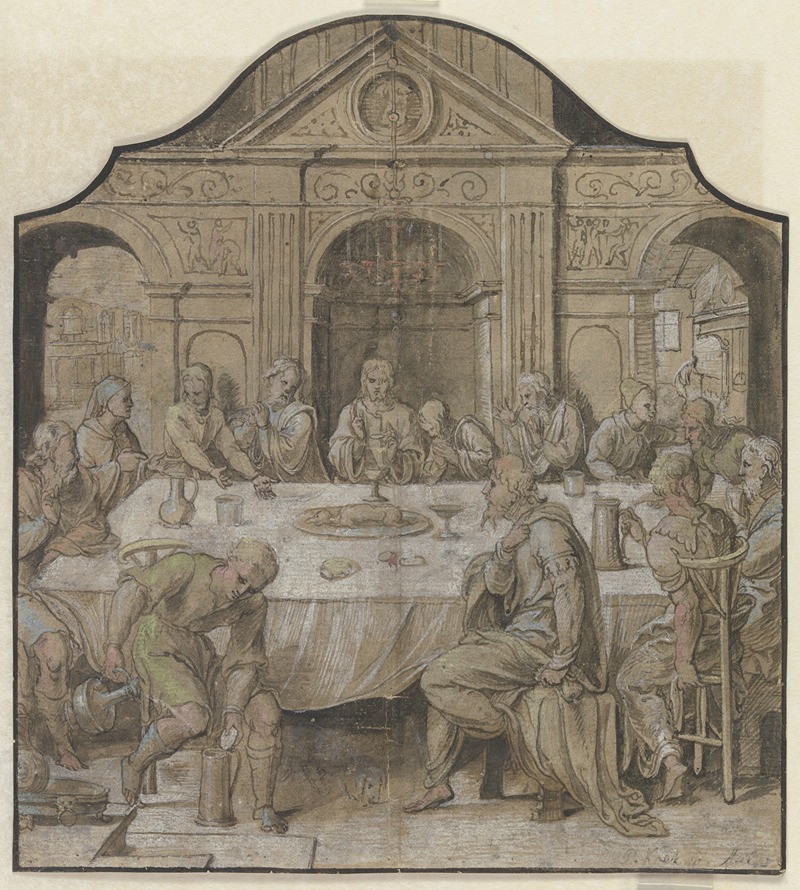 Pieter Coecke van Aelst - The Last Supper