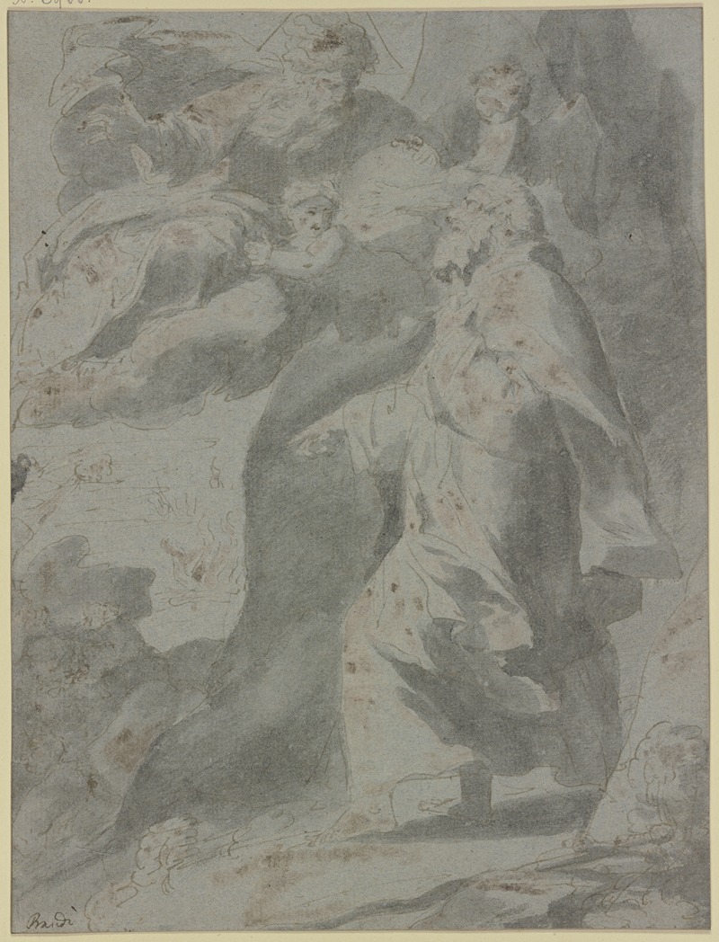 Pietro Antonio de' Pietri - God the Father appearing to Moses