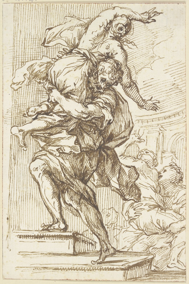 Pietro da Cortona - Abduction of the Sabine women