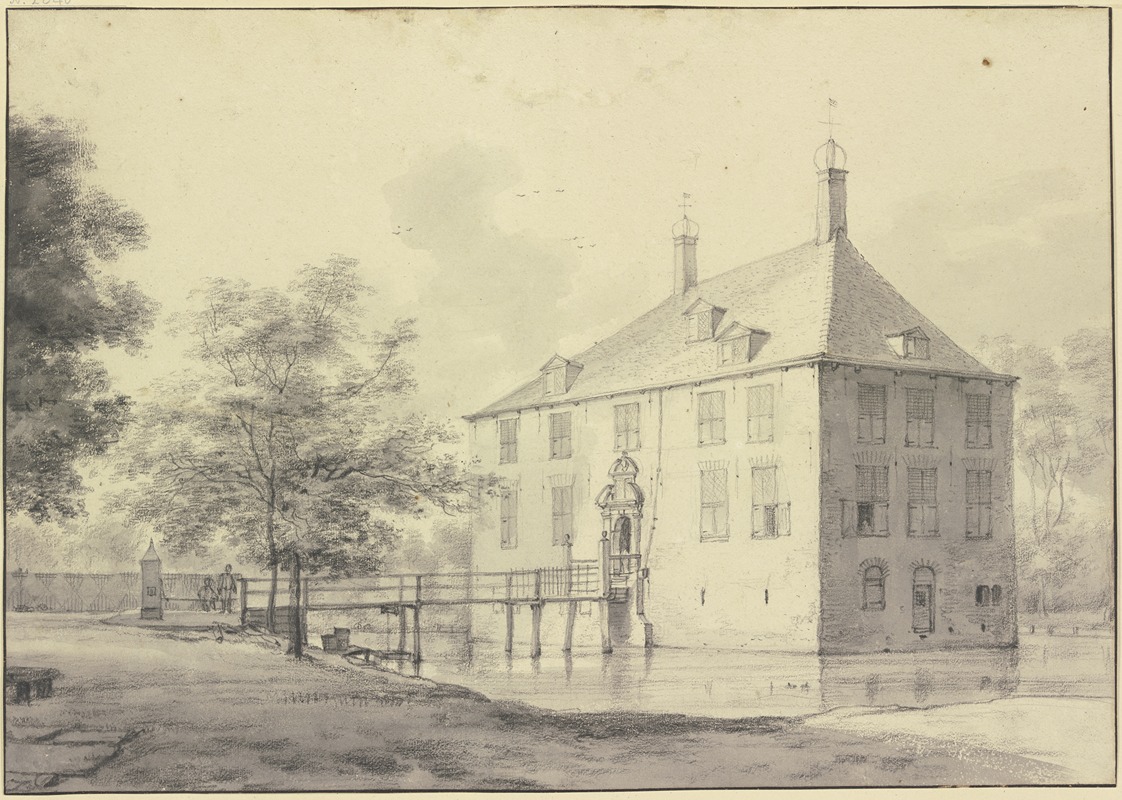 Roelant Roghman - Schloss Poelenburg bei Heemskerk.