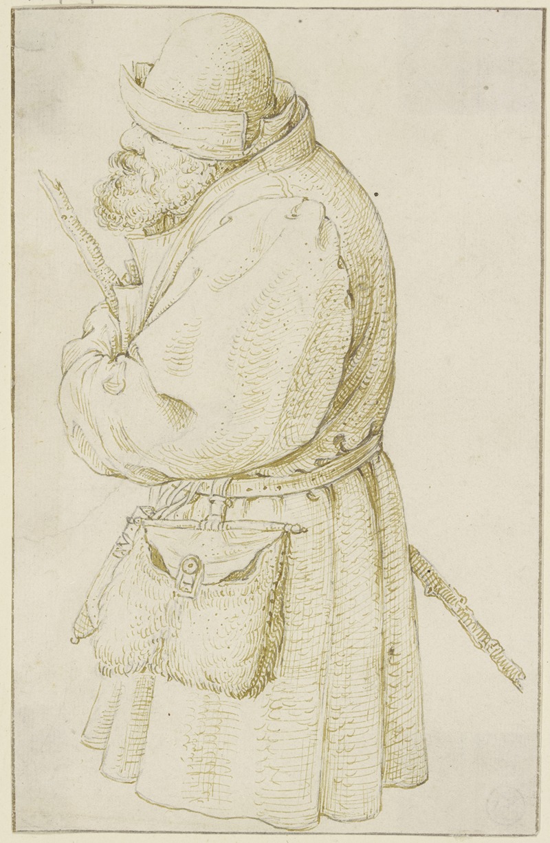Roelant Savery - Peasant with a Staff