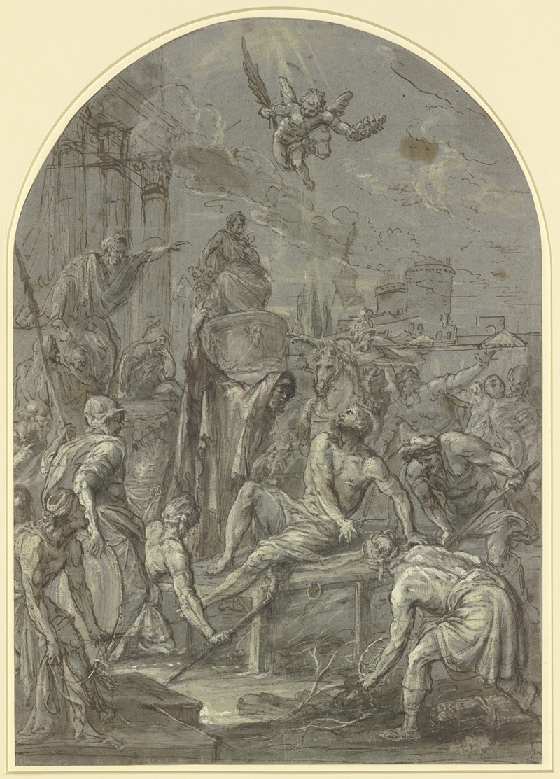 Theodoor van Thulden - Martyrium des Heiligen Laurentius