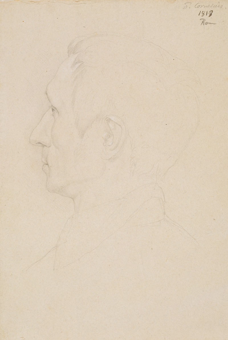 Theodor Rehbenitz - Portrait of Peter Cornelius