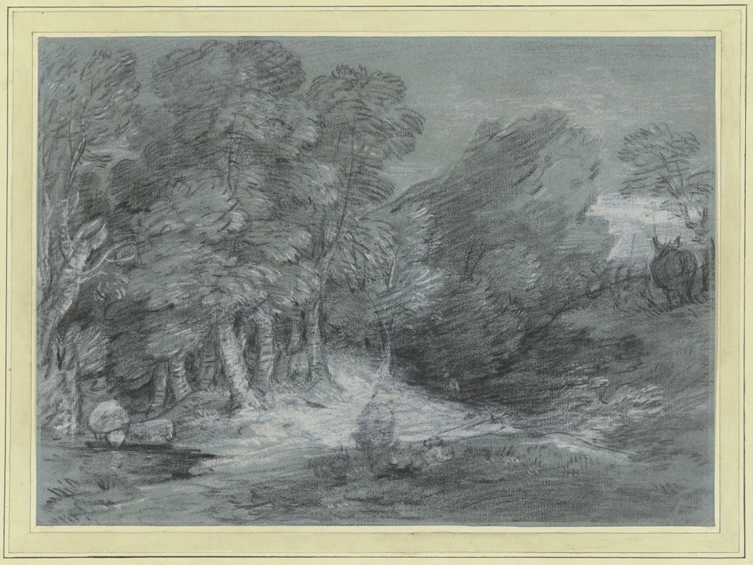 Thomas Gainsborough - Forest landscape
