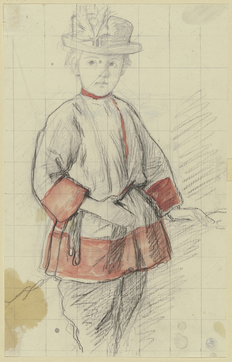 Jakob Becker - Boy with the red sleeves
