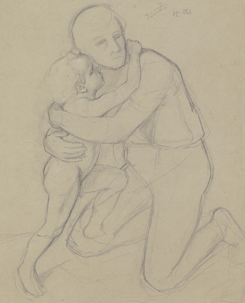 Jakob Becker - Man with child