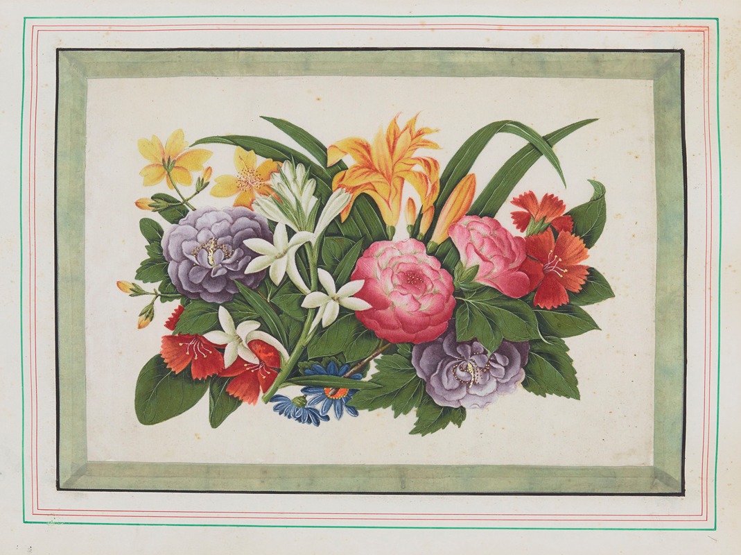 Anonymous - Bouquets of flowers Pl.01