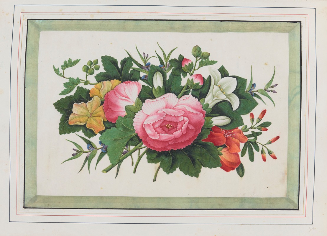 Anonymous - Bouquets of flowers Pl.03