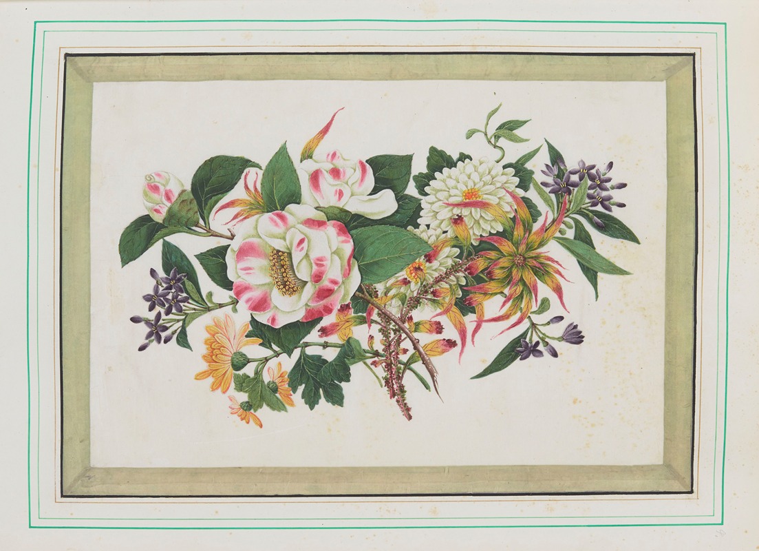 Anonymous - Bouquets of flowers Pl.04