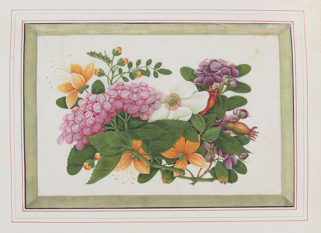 Anonymous - Bouquets of flowers Pl.05