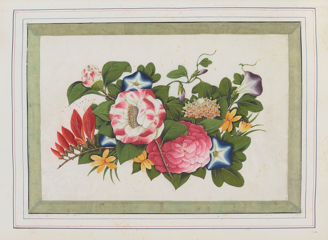 Anonymous - Bouquets of flowers Pl.09