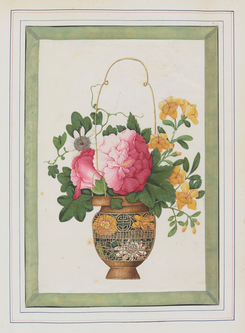 Anonymous - Bouquets of flowers Pl.14