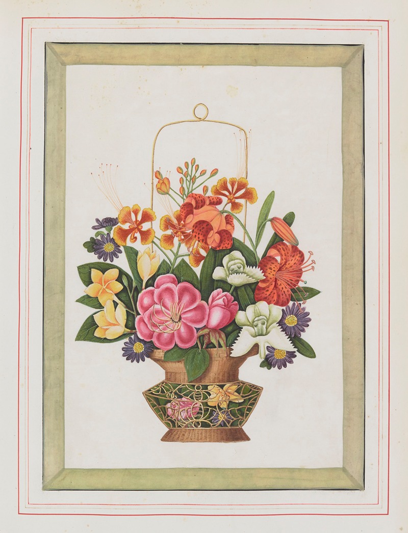 Anonymous - Bouquets of flowers Pl.20